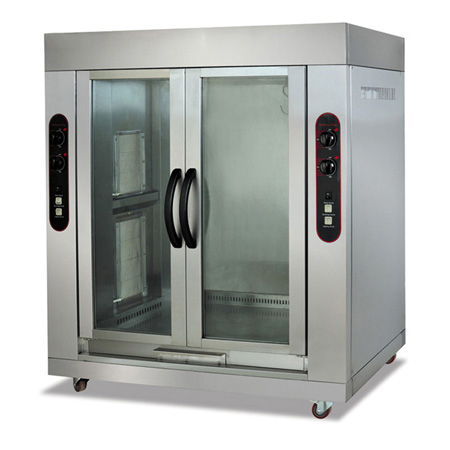 富祺GB-306-2燃氣立式旋轉雙頭烤全羊爐