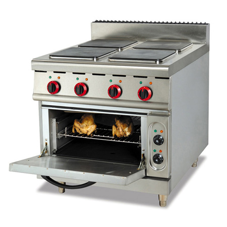 富祺EH-887A落地式電四頭煮食爐連焗爐