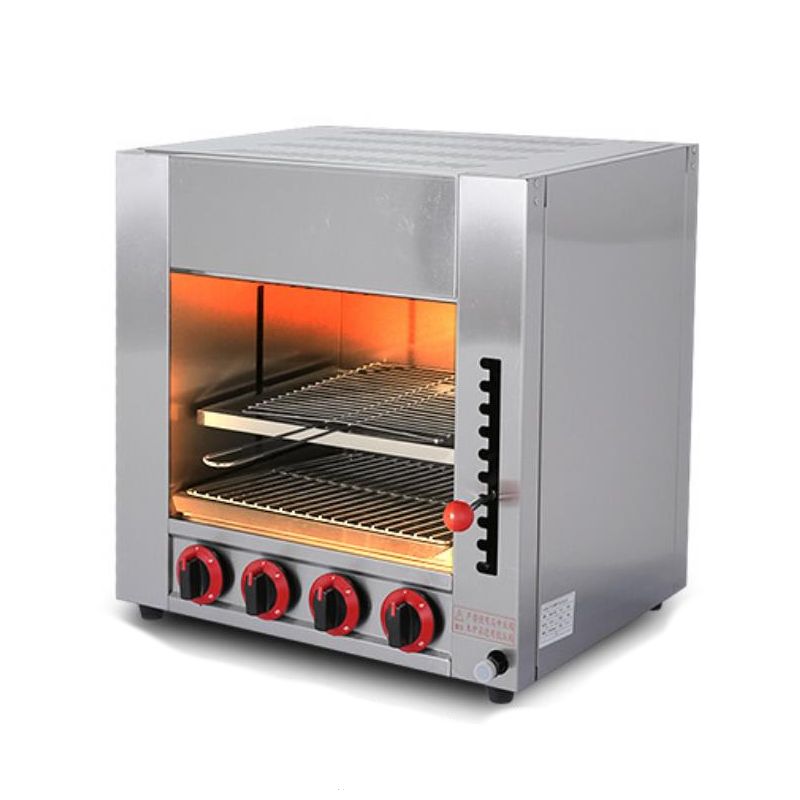 GT-14紅外線燃氣麵火爐（四頭）