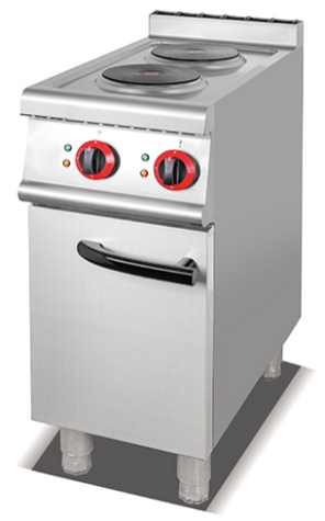 FQ-TU-2雙頭電圓板煮食爐連櫃座（半）