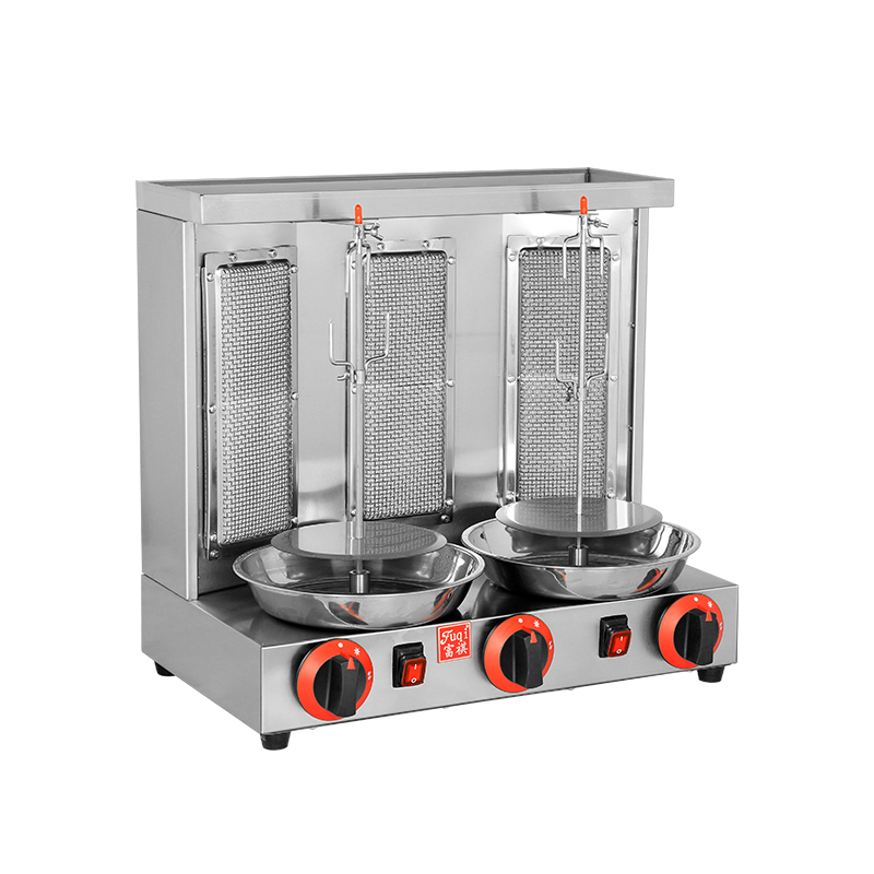 FUQI GB-25-3（stainless steel) Gas Kebab Machine