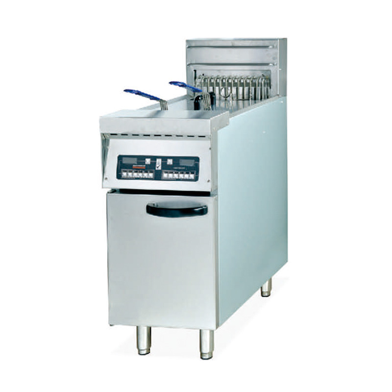 FUQIDF-30Vertical computer single cylinder double screen frying furnace