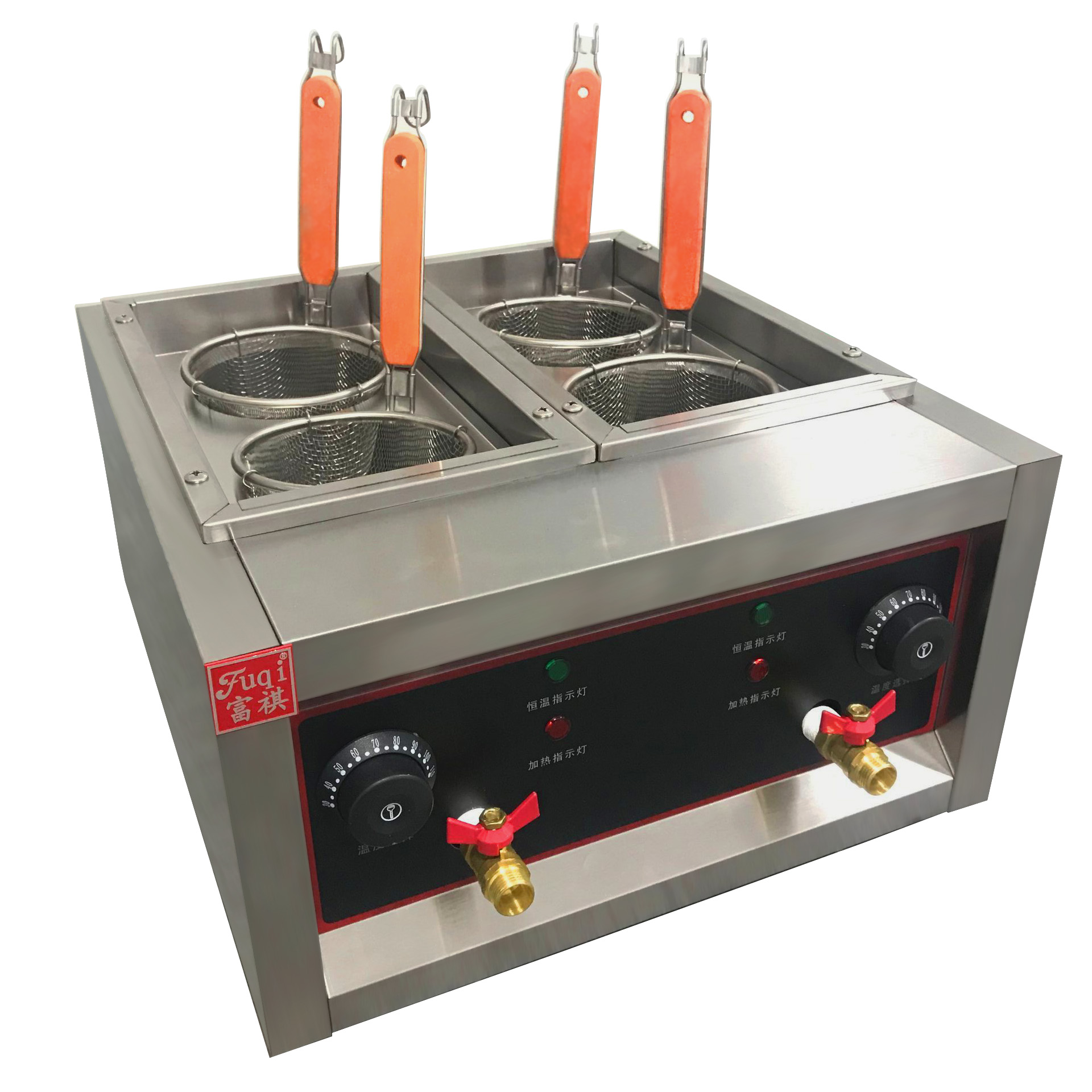 富祺EH-488-1台式四頭電熱煮麵爐